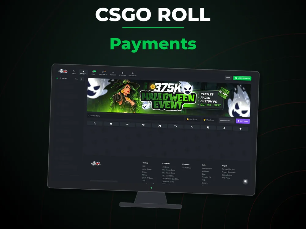 Csgo Roll - Payments