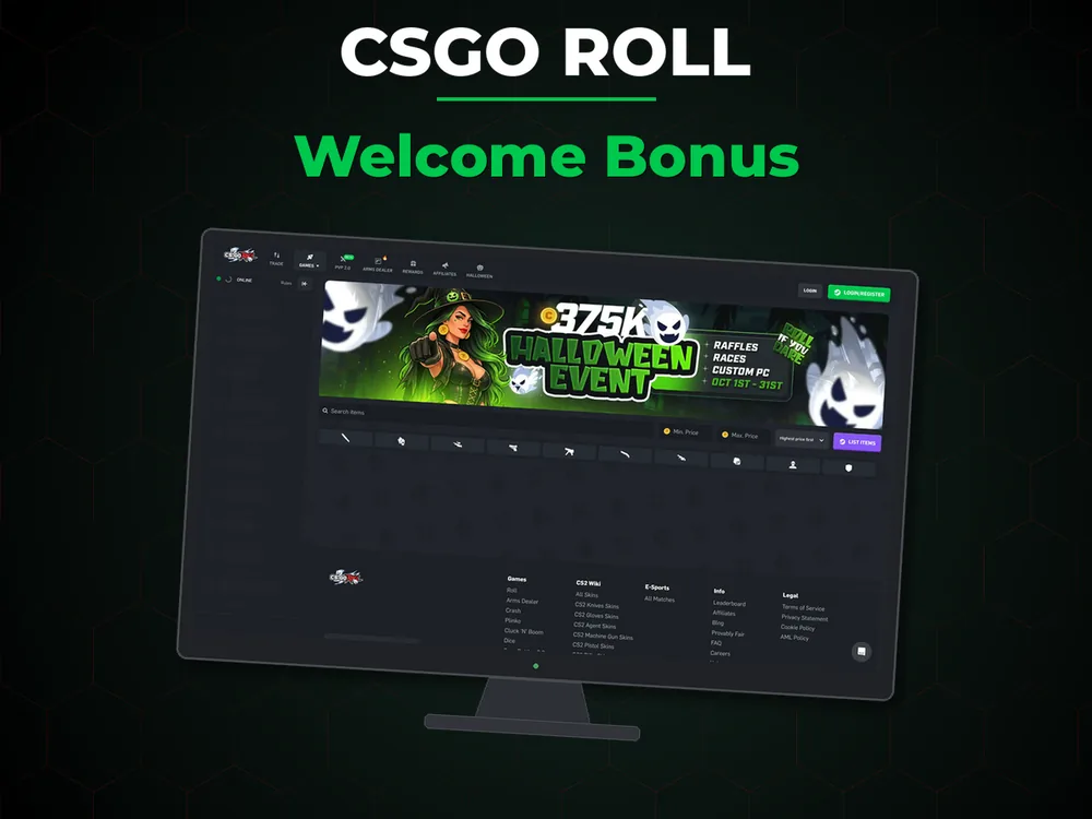 Csgo Roll - Welcome Bonus
