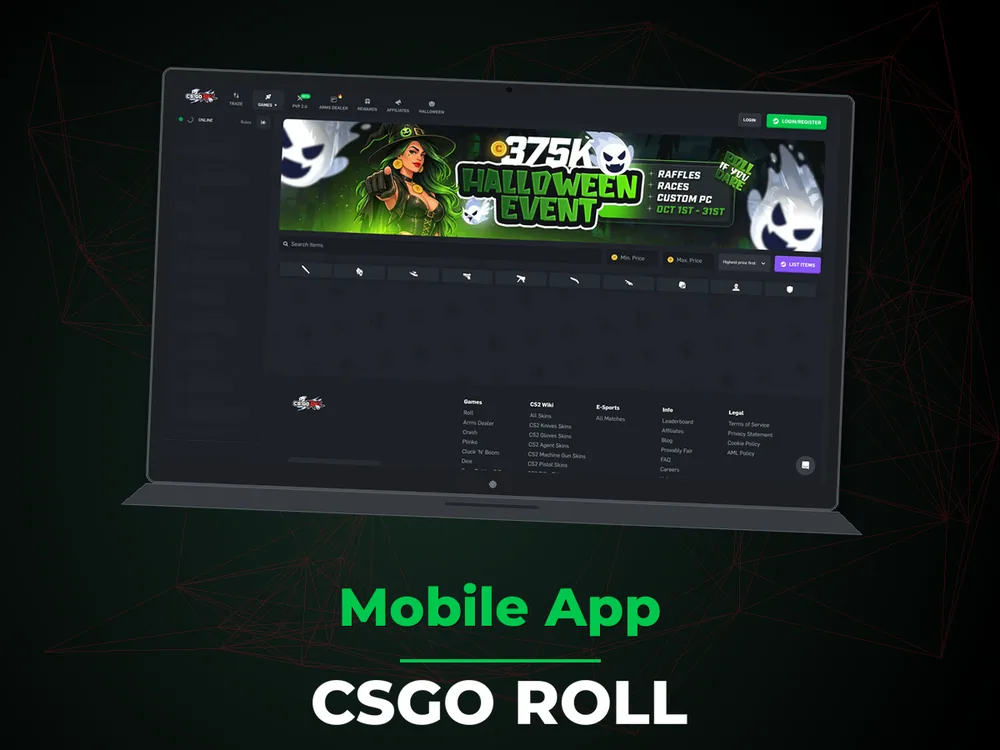 Csgo Roll - Mobile App