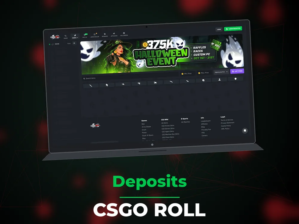 Csgo Roll - Deposits
