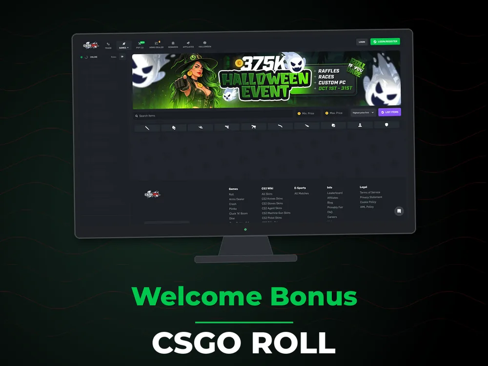 Csgo Roll - Welcome Bonus