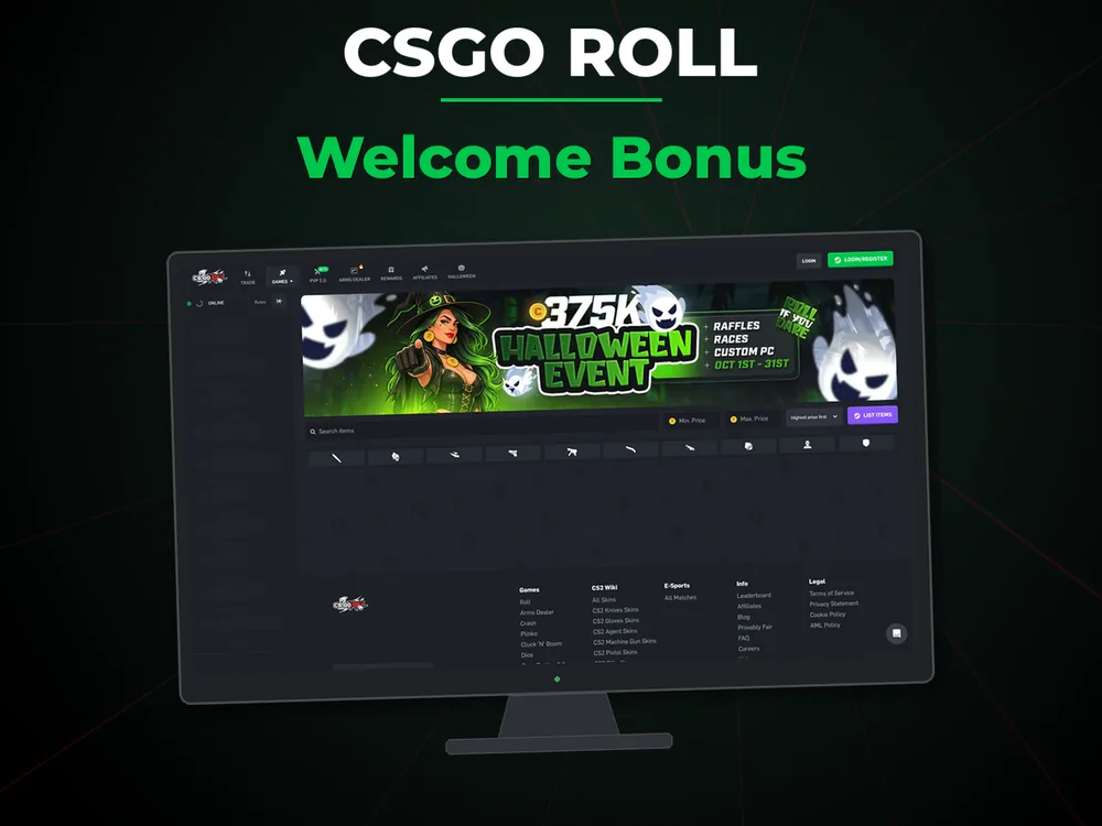 Csgo Roll - Welcome Bonus